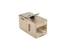 Tripp Lite Cat6a Straight-Through Modular Shielded In-Line Snap-In Coupler (RJ45