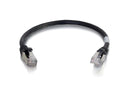 C2G 00813 6FT CAT6 SNAGLESS SHIELDED (STP) NETWORK PATCH CABLE - BLACK