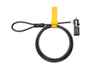 Kensington Serialized Combination Laptop Lock - Preset - 4-digit - Carbon Steel,