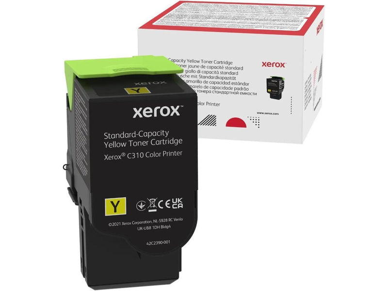 Genuine Xerox Yellow Standard Capacity Toner Cartridge, Xerox C310 Color