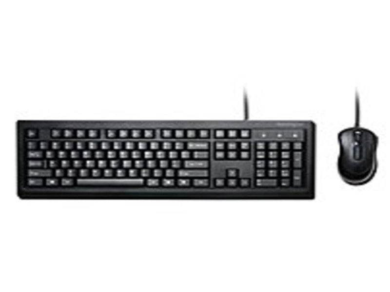 Kensington K72436AM Keyboard, Mouse Set - Wired - USB - Black