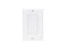 Tripp Lite N042D-100V-WH Center Plate Insert, Decora Style - Vertical, Blank