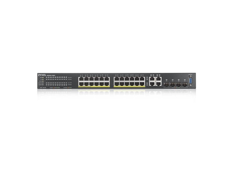 ZyXEL GS2220-28HP 24-Port Gigabit Ethernet Layer 2 Managed PoE+ Switch