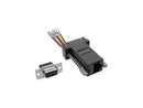 Tripp Lite DB9 to RJ45 Modular Serial Adapter (F/F), RS-232, RS-422, RS-485