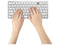 Kensington K75504US Silver 2.4 GHz + Bluetooth Compact Keyboard