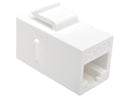Tripp Lite Cat6a Straight-Through Modular In-Line Snap-In Coupler (RJ45 F/F)