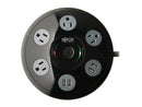 Tripp Lite 4 5-15R Outlets 4 USB-A Conference Surge Protector Black TLP406USBUFO