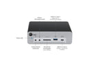 SIIG AC JUDK0K11S1 Thunderbolt3 DP14 Docking Station w Dual M2 NVMe SSDPD