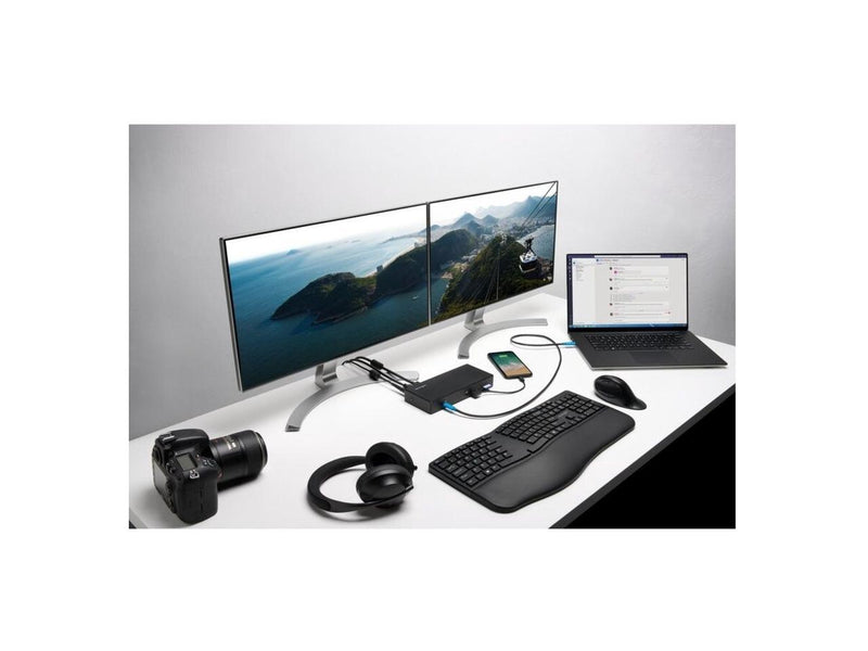 Kensington SD4850P USB-C 10Gbps Dual Video Driverless Docking Station