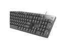 Logitech K845 Mechanical Illuminated Keyboard, Strong Adjustable Tilt Legs, Full