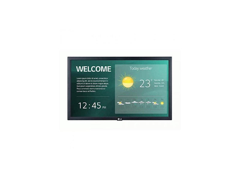 LG 22SM3G-B Black 22" (Actual size 21.5") 14ms 1920 x 1080 webOS Small-Sized