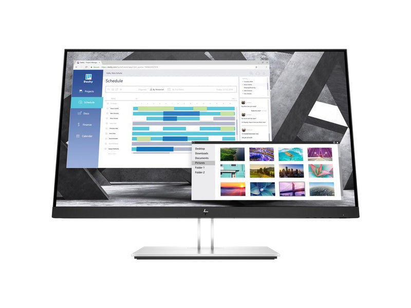 HP E27q G4 27" WQHD LED LCD Monitor - 16:9 - Black - 27" Class - In-plane