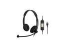 Sennheiser SC60 USB Binaural Headset for Microsoft Lync, Black