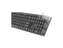 Logitech K845 Mechanical Illuminated Keyboard, Strong Adjustable Tilt Legs,