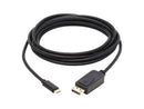 Tripp Lite 10ft U444-010-DP-BD USB-C to DisplayPort Bi-Directional Adapter Cable