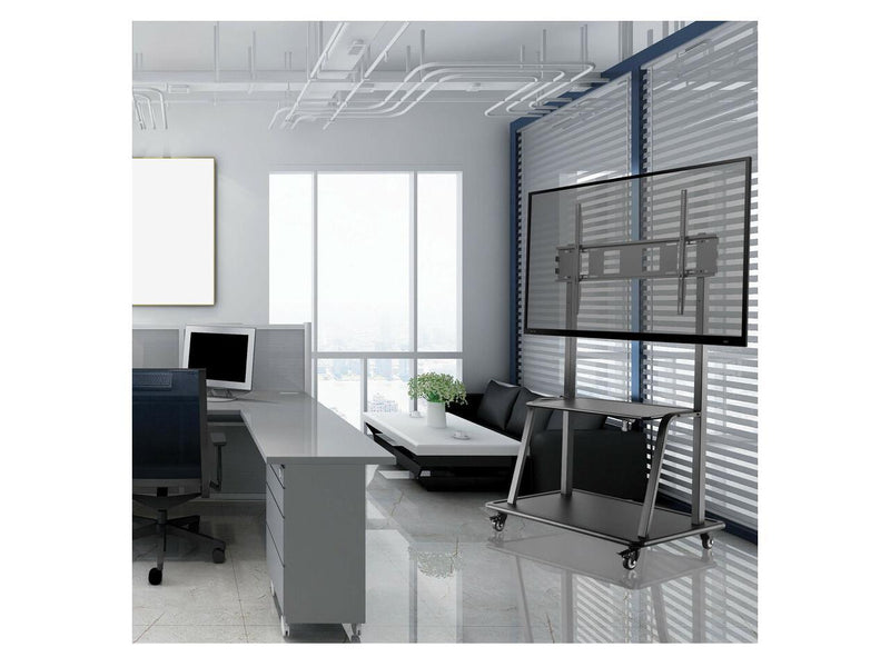 Tripp Lite DMCS60105XXDD Heavy-Duty Rolling TV Cart - Up to 105" Screen Support