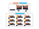 SIIG AC CEH26M11S1 ipcolor 4K HDMI 2.0 Extender Daisy Chain Transmission Kit
