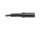 Tripp Lite 2-Prong Europlug Computer Power Cord 2.5A C7 to CEE 7/16 6 f P059006
