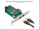 Siig Dual Profile 2 Port Firewire Pcie