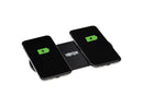 Tripp Lite Dual Wireless Charging Pad Qi-Certified Black U280Q02FLBK