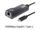 4XEM USB-C to Gigabit Adapter - USB Type C - 1 Port(s) - 1 - Twisted Pair