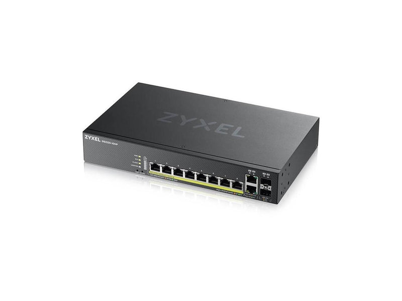 ZyXEL GS2220-10HP 8-Port Gigabit Ethernet Layer 2 Managed PoE+ Switch