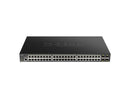 D-Link 52-Port 10-Gigabit Smart Managed PoE Switch DGS125052XMP6KV