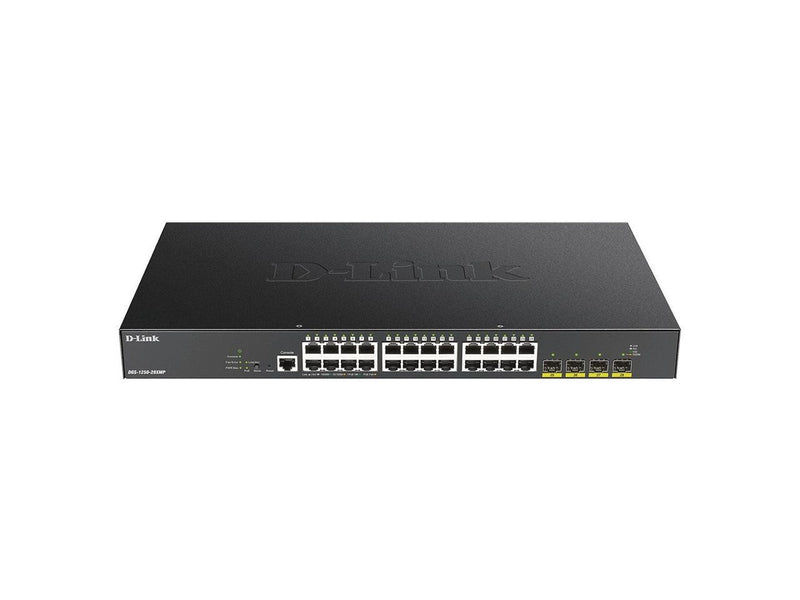 D-Link 28-Port 10-Gigabit Smart Managed PoE Switch DGS125028XMP6KV