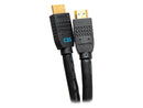 C2G 35ft Ultra Flexible 4K Active HDMI Cable Gripping 4K 60Hz - In-Wall M/M - 35