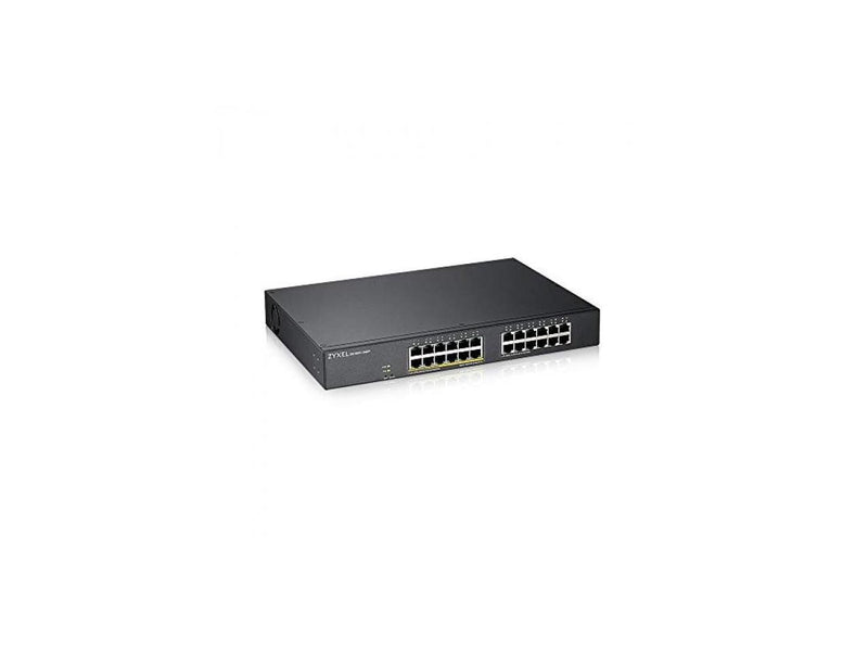 Zyxel 24-Port Gigabit PoE Smart Managed Switch with 130 Watt Budget GS190024EP