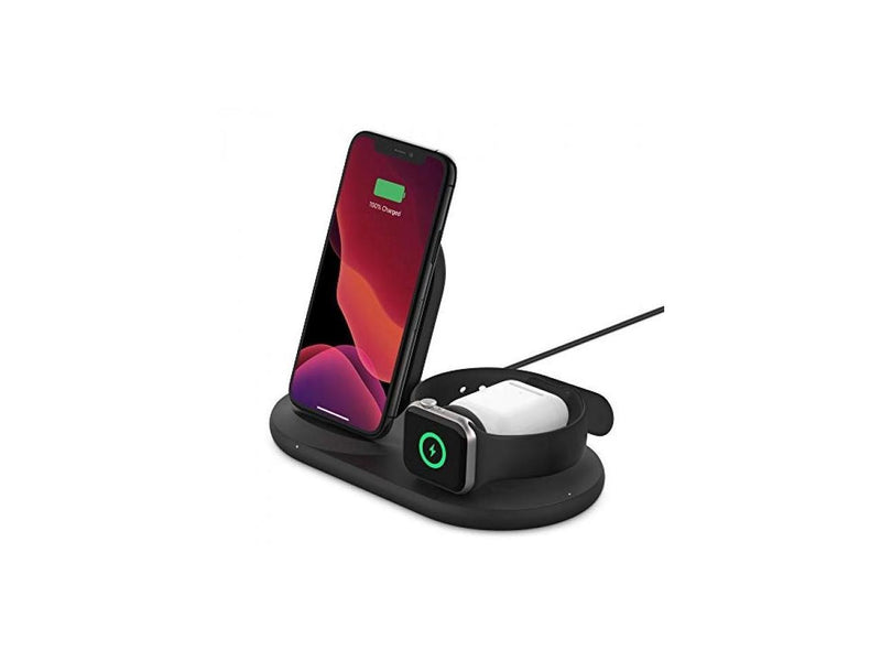 belkin 3-in-1 wireless charger (wireless charging station for iphone, apple