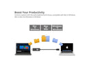 SIIG USB 3.0 A/C Data KM Magic Switch Console Cable