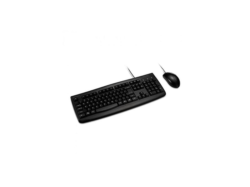 Kensington Pro Fit Washable Wired Desktop Keyboard and Mouse Set K70316US