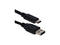 QVS 3.28ft USB-C to USB-A 2.0 Sync & Charger Cable - Black