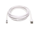 Tripp Lite Safe-IT M100AB-03M-WH Sync/Charge Lightning/USB Antimicrobial Data