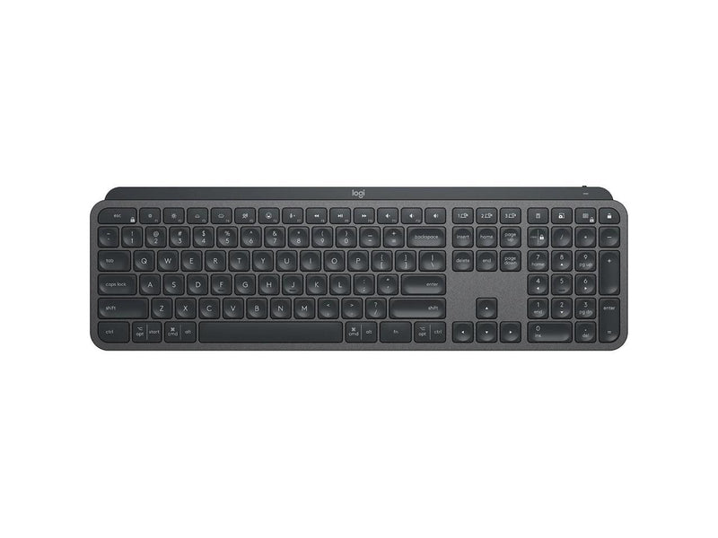 Logitech MX Keys Advanced Wireless Illuminated Keyboard, Tactile Responsive