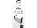 DIGIPOWER IEN-AC31A1C-WT 3.4 AMP 1 USB A  and  1 USB C WALL