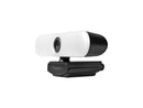 Aluratek 4K HD Ring Light USB-C/USB-A Webcam w/Dual Stereo Mics