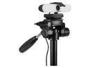 Aluratek 4K HD Ring Light USB-C/USB-A Webcam w/Dual Stereo Mics