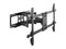 V7 WM1FM80 Full-Motion TV Wall Mount - 43" to 80" Screen Support - 132lbs/60kg