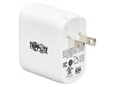 Tripp Lite Compact USB-C Wall Charger - GaN Technology, 65W PD Charging, White