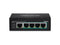 TRENDnet 5-Port Industrial Fast Ethernet DIN-Rail Switch, 4 x Fast Ethernet PoE+