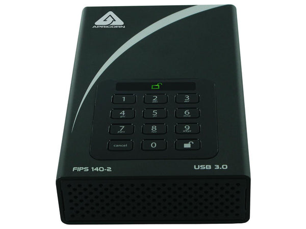 Apricorn Aegis Padlock Dt Fips Adt-3Pl256f-12Tb 12 Tb Desktop Hard Drive -