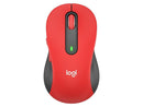 Logitech Signature M650 L Mouse - Optical - Wireless - Bluetooth/Radio Frequency