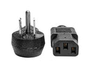 Tripp Lite Model P007-003-15D 3 ft. Desktop Computer Power Cord, Right-Angle