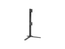 Chief Adjustable Free Standing Mounted Array Dual (1x2) Table Stand Black