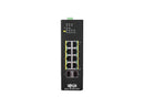 Tripp Lite 8-Port Lite Managed Industrial Gigabit Ethernet Switch NGIS08C2POE8