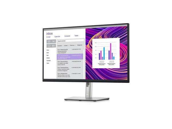 Dell P2723DE 27" QHD WLED LCD Monitor - 16:9 - Black, Silver