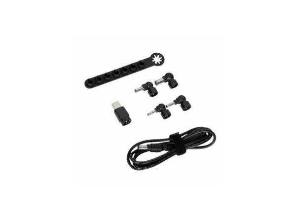 Targus ACC1134GLX Legacy Laptop DC Cable, 5 Tips, Storage