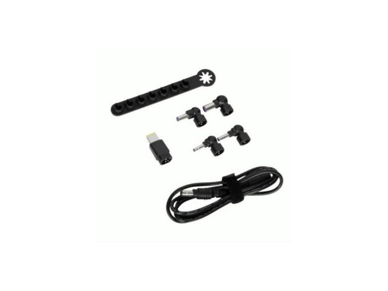 Targus ACC1134GLX Legacy Laptop DC Cable, 5 Tips, Storage